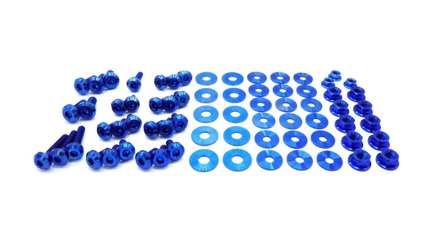 Stage 2 Titanium Hardware Engine Bay Kit - Subaru Impreza GC8 (1992-2001) - Graveyard Performance