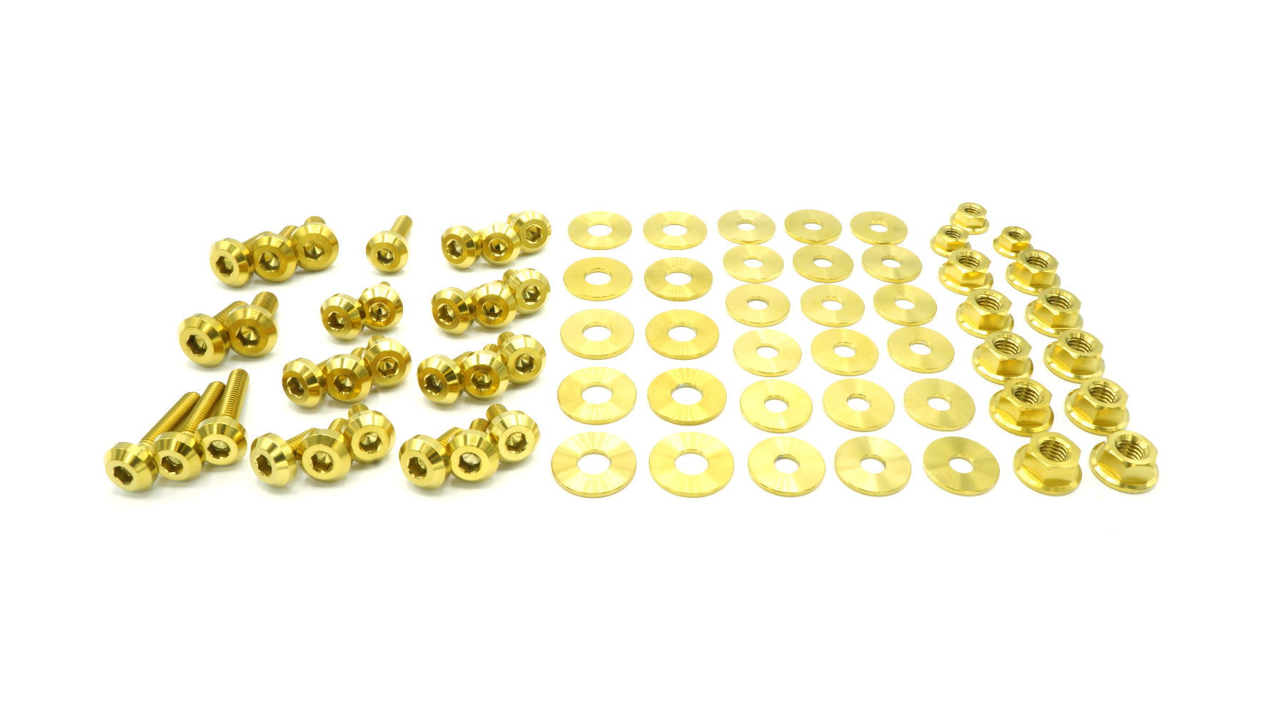 Stage 2 Titanium Hardware Engine Bay Kit - Subaru Impreza GC8 (1992-2001) - Graveyard Performance
