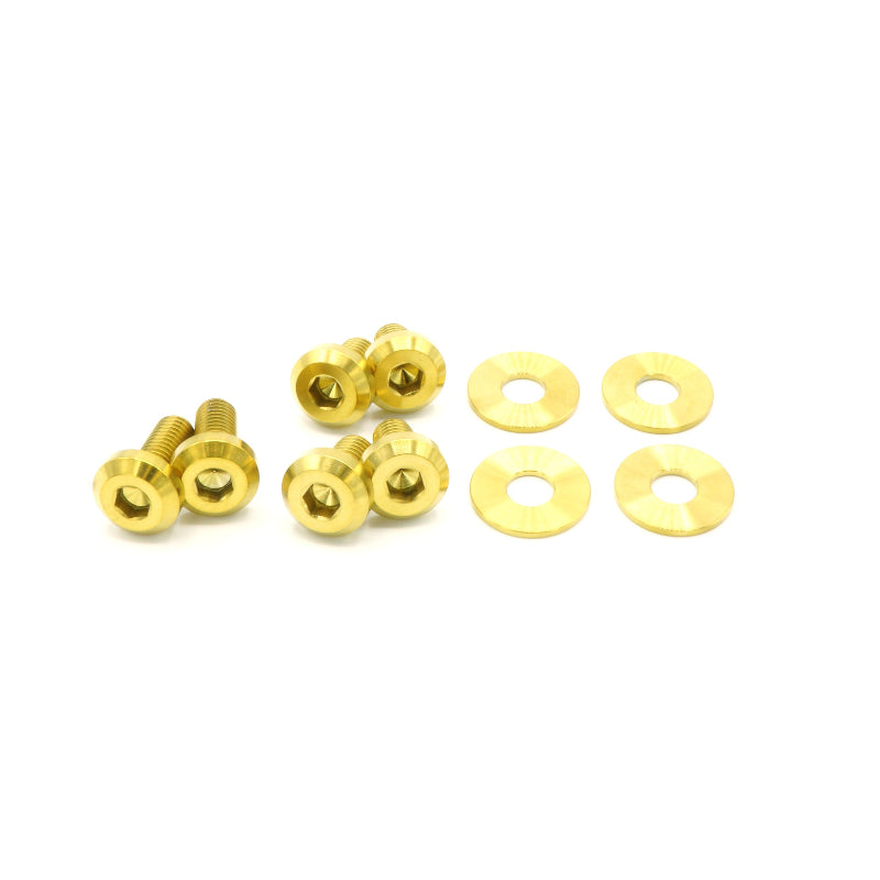 Titanium Hardware Hood Kit - Subaru Impreza GC8 (1992-2001) - Graveyard Performance