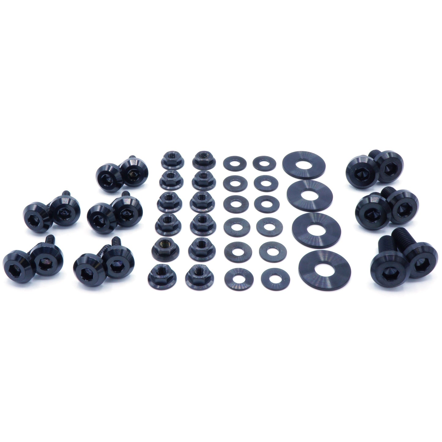Titanium Hardware RS Hood Kit - Subaru Impreza GC8 (1992-2001) - Graveyard Performance