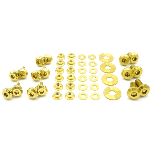Titanium Hardware RS Hood Kit - Subaru Impreza GC8 (1992-2001) - Graveyard Performance