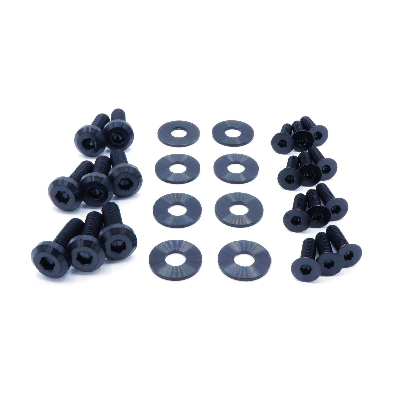Titanium Hardware Door Kit - Subaru Impreza GC8 (1992-2001) - Graveyard Performance