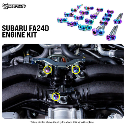 Titanium Hardware Engine Kit - Subaru FA24D Engine - Graveyard Performance