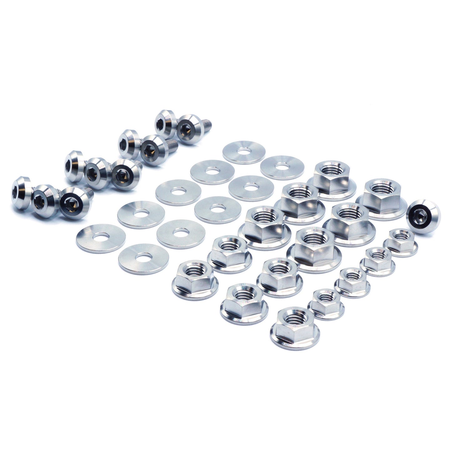 Stage 1 Titanium Hardware Engine Bay Kit - Subaru WRX (2022+) - Graveyard Performance