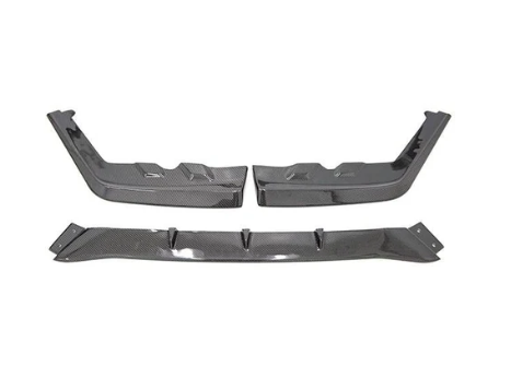 OLM 3 Piece Carbon Fiber Low Pro Lip - 2015-2017 WRX / STI - Graveyard Performance