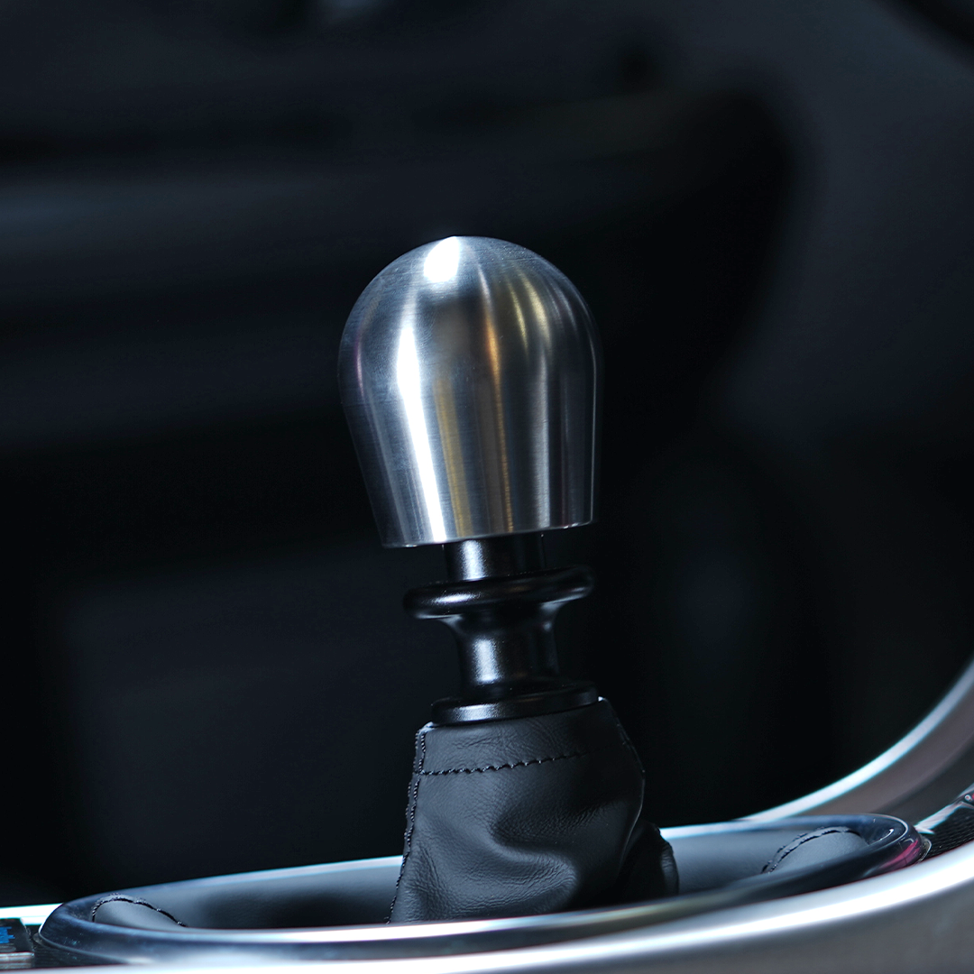Billetworkz Titanium Brushed Shift Knob for Subaru 6-Speed - Graveyard Performance