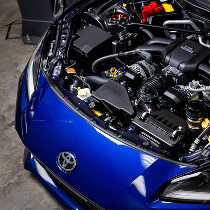 Stage 2 Titanium Hardware Engine Bay Kit - Toyota GR86/Subaru BRZ (2022+) - Graveyard Performance