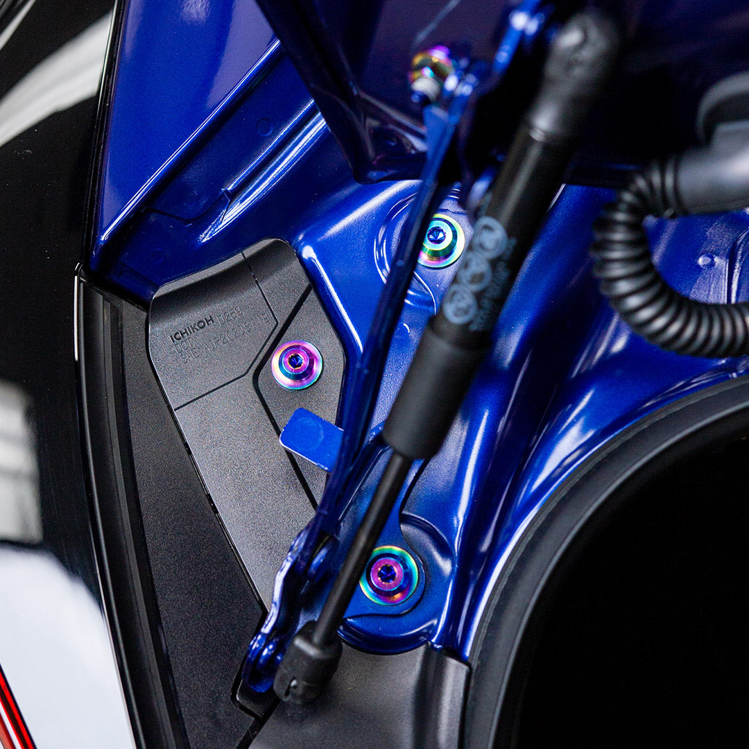 Titanium Hardware Trunk Kit - Toyota GR86/Subaru BRZ (2022+)