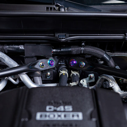 Stage 2 Titanium Hardware Engine Bay Kit - Toyota GR86/Subaru BRZ (2022+) - Graveyard Performance