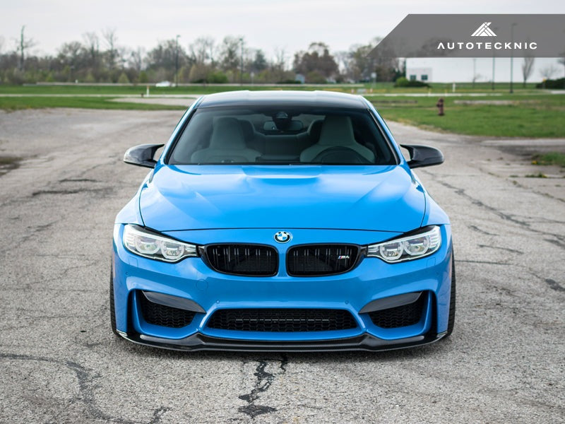 AutoTecknic Replacement Version II Dry Carbon Mirror Covers - F87 M2 Competition | F80 M3 | F82/ F83 M4 - Graveyard Performance
