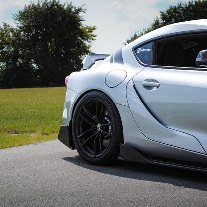 AG Style Carbon Fiber Side Skirts - Toyota Supra MKV A90/A91 | Palenon Performance - Graveyard Performance