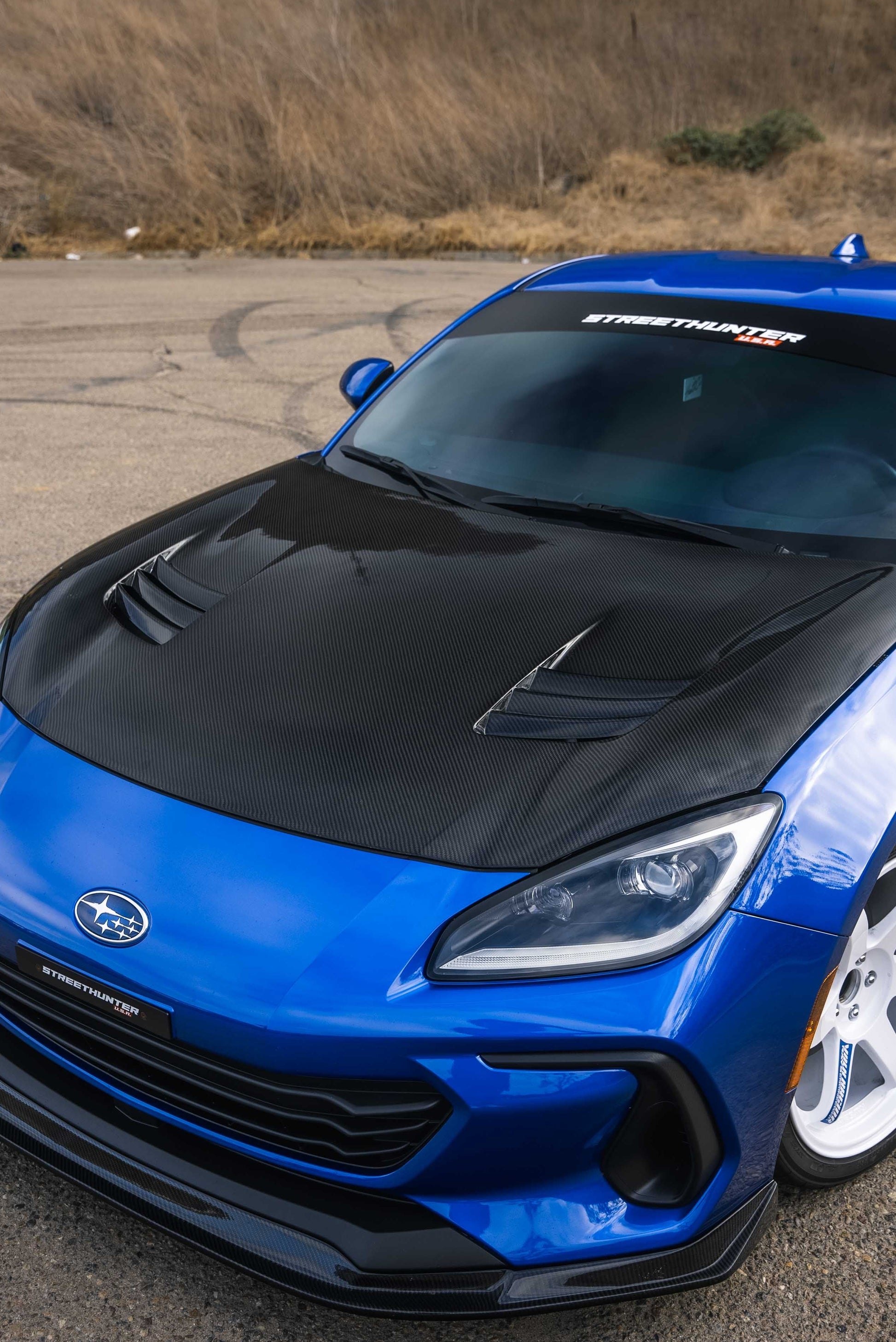 Street Hunter USA BRZ Carbon Fiber Front Lip - Graveyard Performance