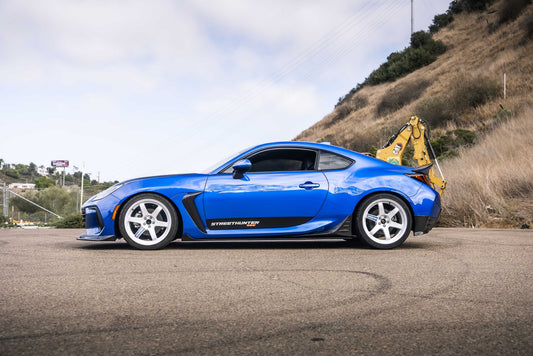 Street Hunter USA BRZ/GR86 Carbon Fiber Side Skirt Extension - Graveyard Performance