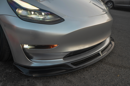 Street Hunter USA Tesla Model 3 Front Lip - Graveyard Performance