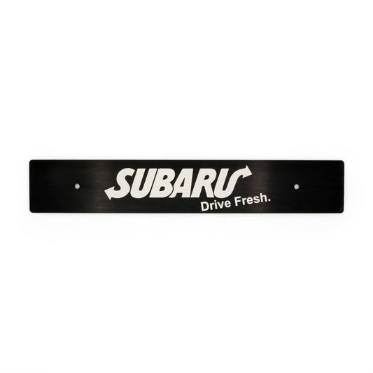 Billetworkz "Subaru Drive Fresh" License Plate Delete - Graveyard Performance