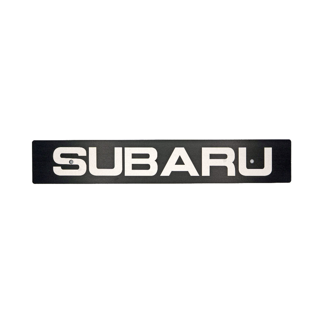 Billetworkz "Subaru" License Plate Delete - Graveyard Performance