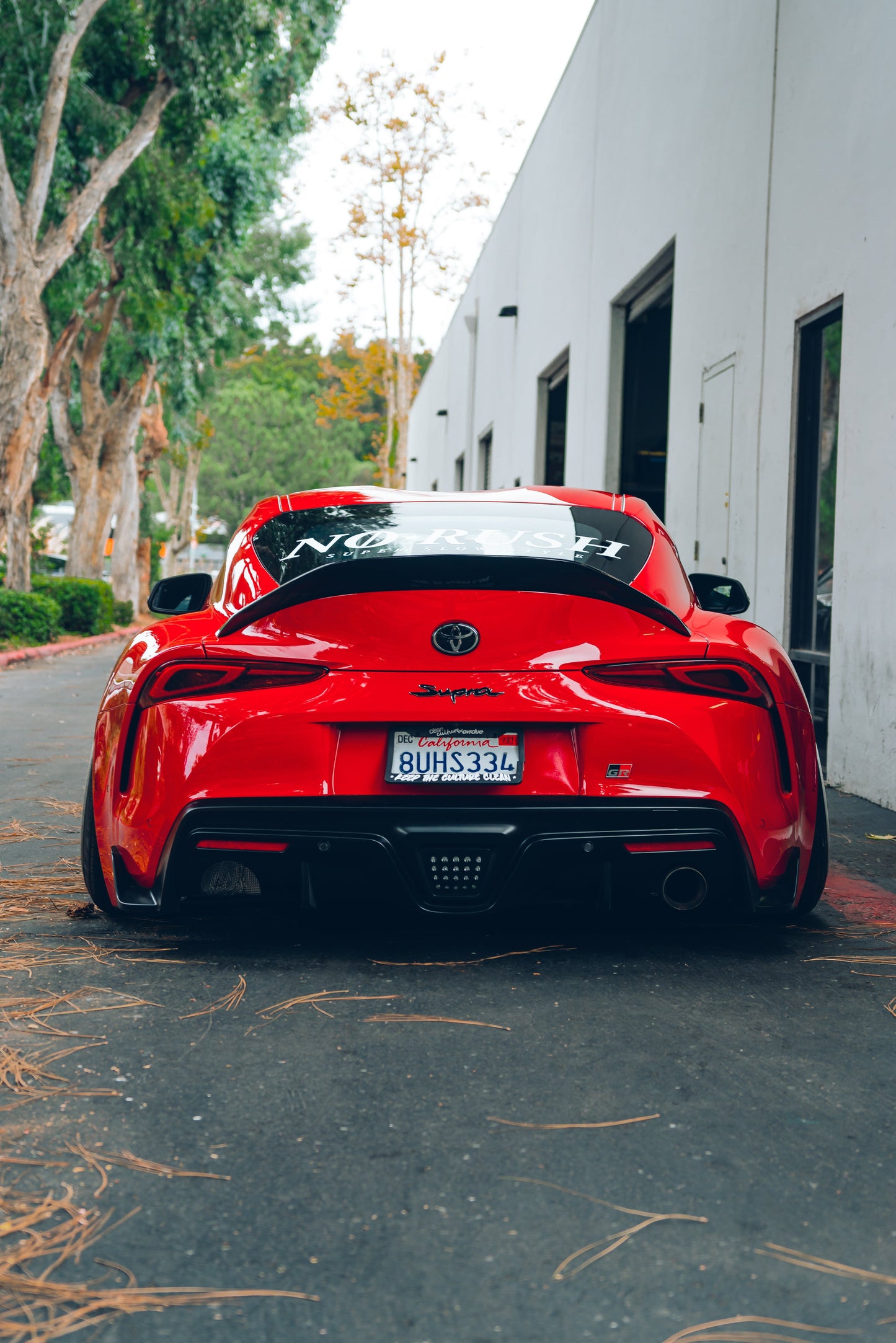 Street Hunter USA Supra "High Kick" Rear Lip Spoiler