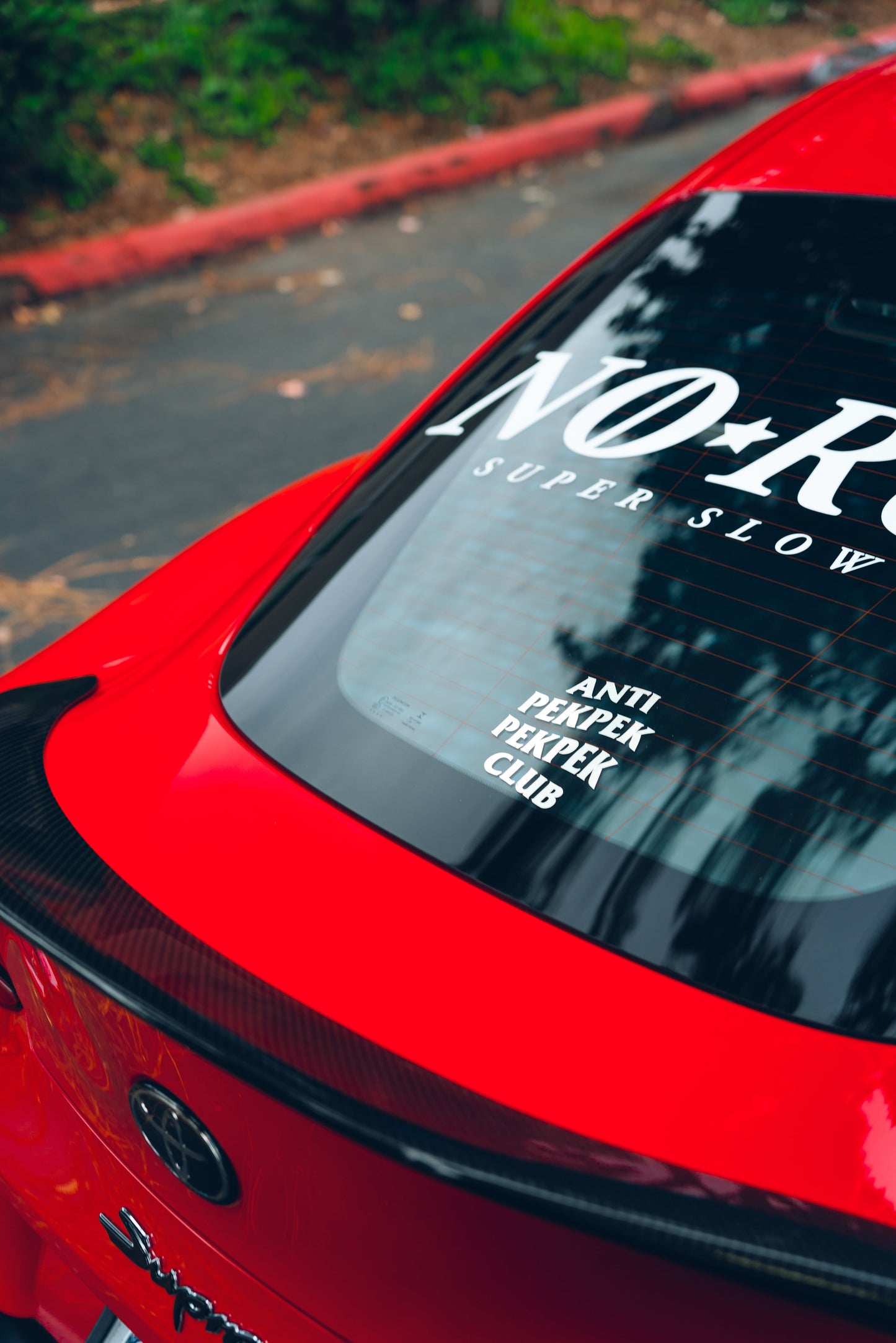 Street Hunter USA Supra "High Kick" Rear Lip Spoiler