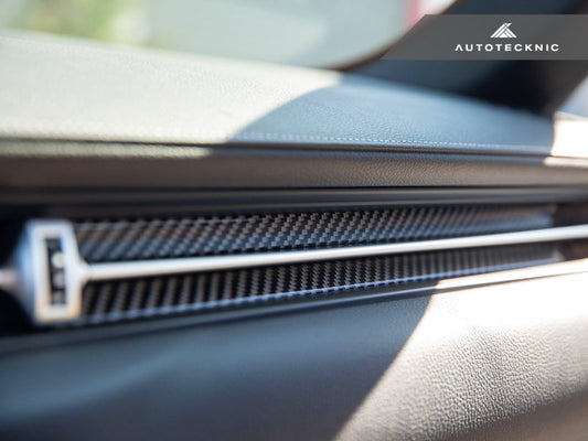 AutoTecknic Carbon Fiber Interior Vent Trim - A90 Supra 2020-Up