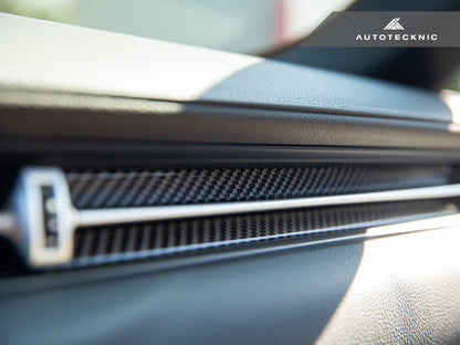 AutoTecknic Carbon Fiber Interior Vent Trim - A90 Supra 2020-Up
