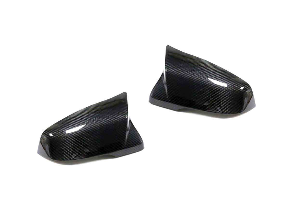 AutoTecknic Replacement Version II Aero Dry Carbon Mirror Covers - A90 Supra 2020-Up - Graveyard Performance