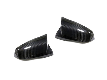 AutoTecknic Replacement Version II Aero Dry Carbon Mirror Covers - A90 Supra 2020-Up - Graveyard Performance