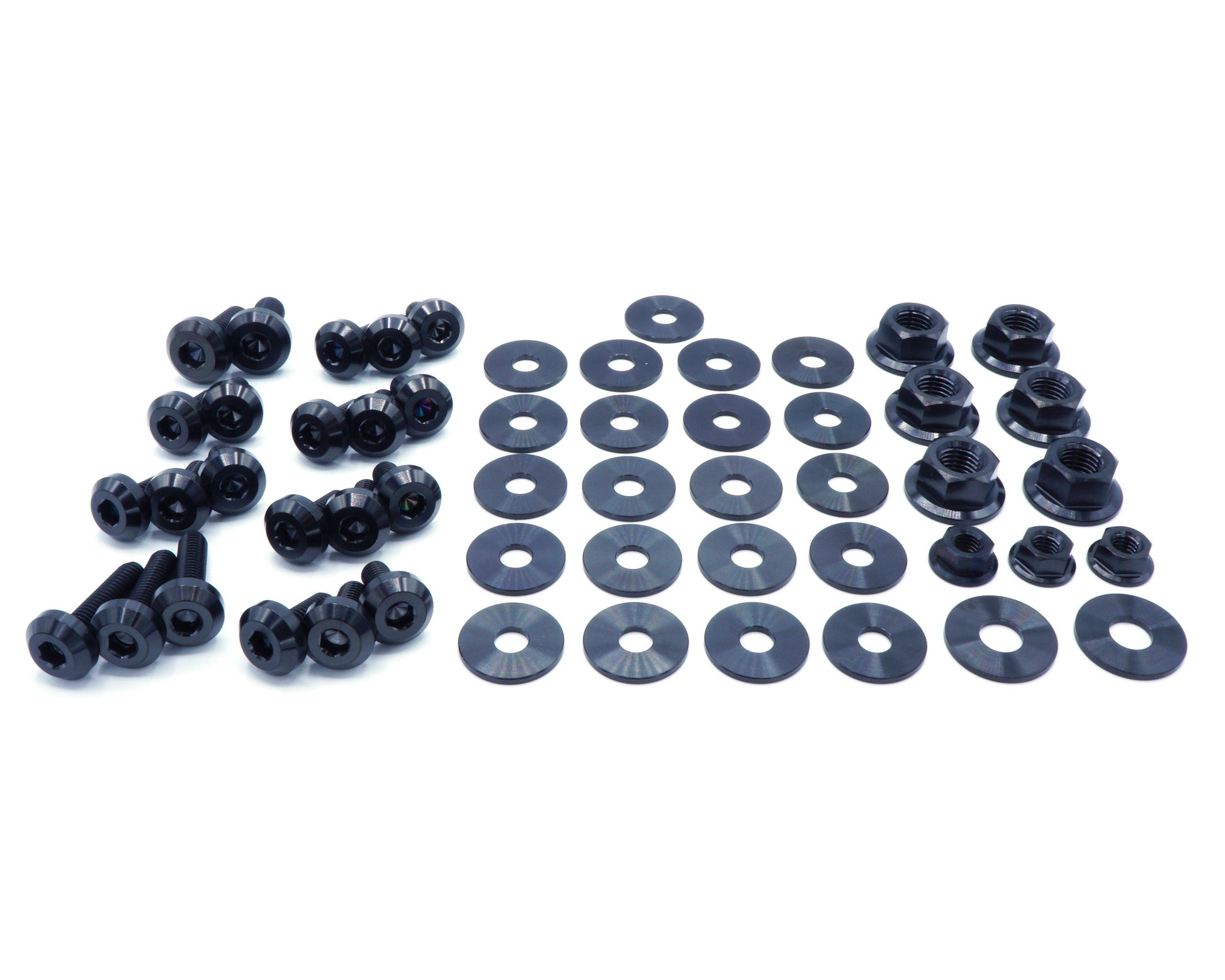 Stage 1 Titanium Hardware Engine Bay Kit - Toyota Supra MKIII (1986-1992) - Graveyard Performance