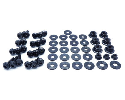 Stage 1 Titanium Hardware Engine Bay Kit - Toyota Supra MKIII (1986-1992) - Graveyard Performance