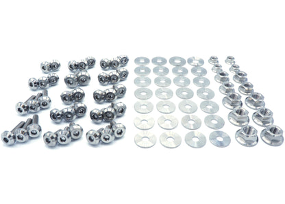 Stage 2 Titanium Hardware Engine Bay Kit - Toyota Supra MKIII (1986-1992)