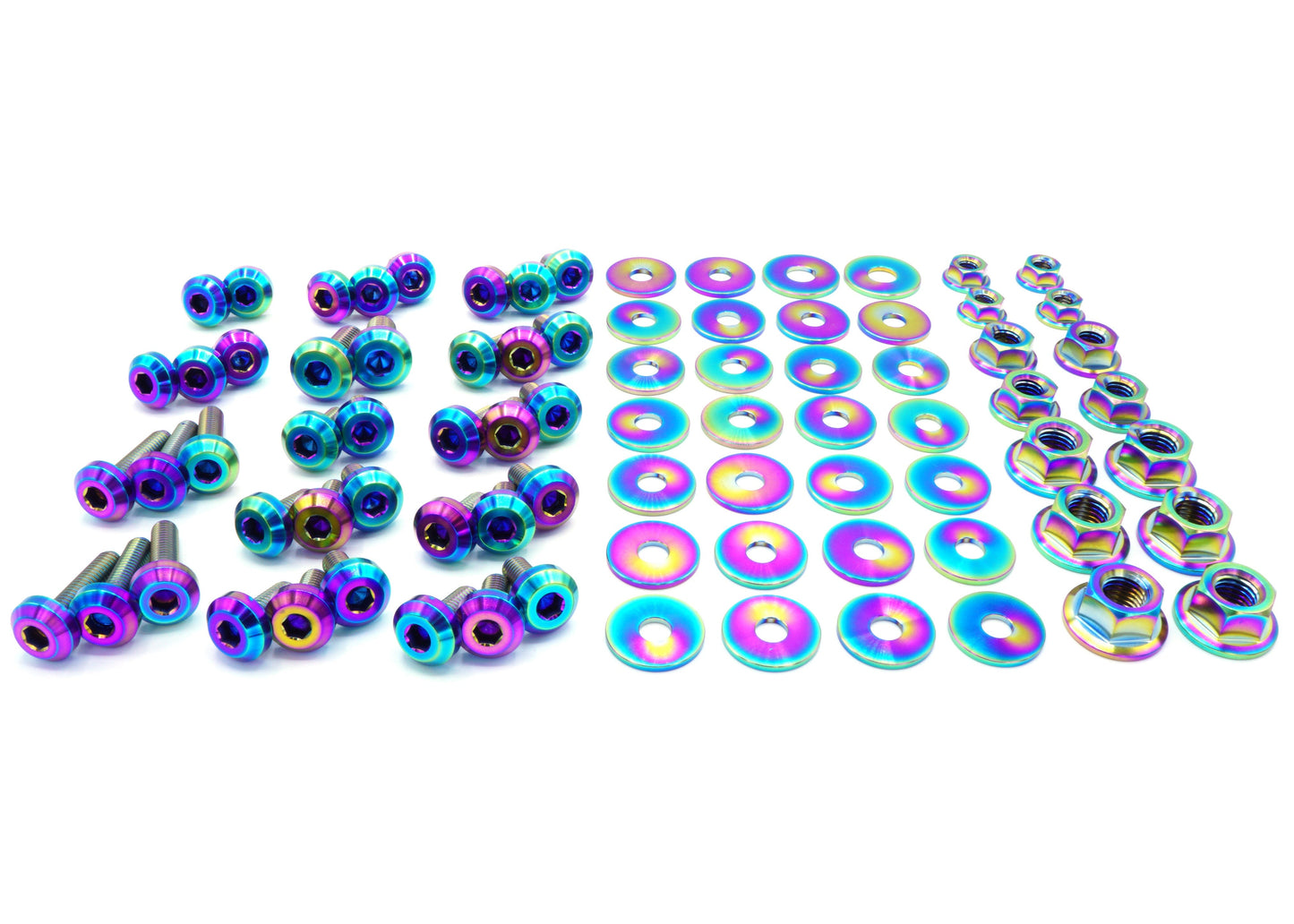 Stage 2 Titanium Hardware Engine Bay Kit - Toyota Supra MKIII (1986-1992)