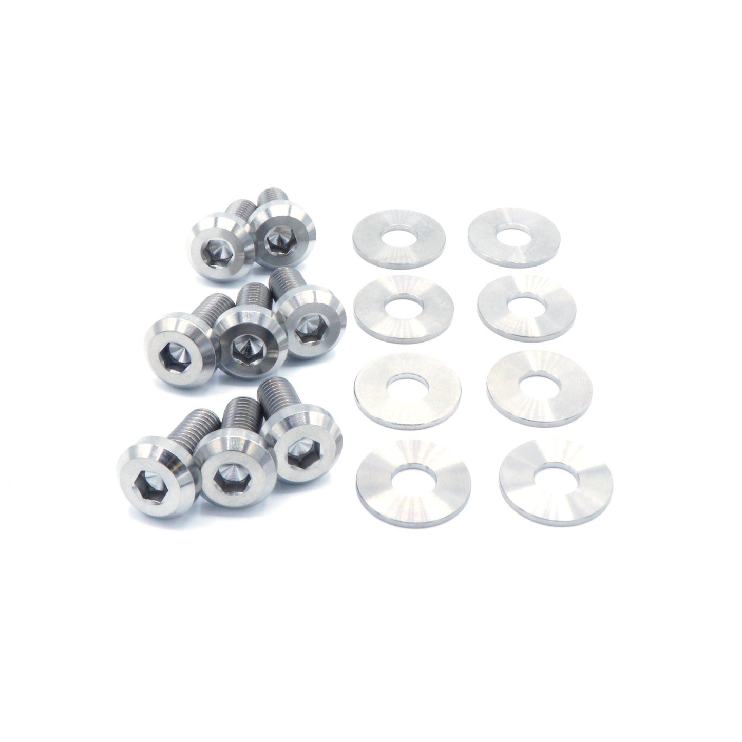 Titanium Hardware Hood Kit - Toyota Supra MKIII (1986-1992) - Graveyard Performance