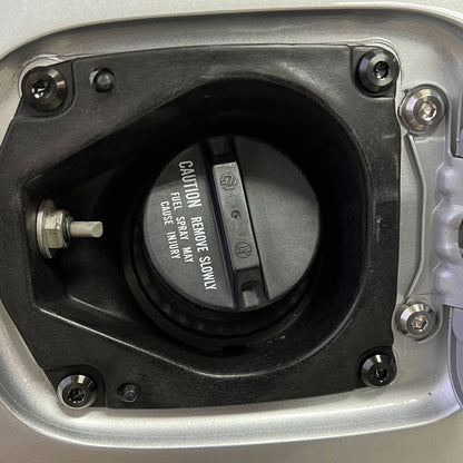 Titanium Hardware Fuel Door Kit - Toyota Supra MKIV (1993-2002)