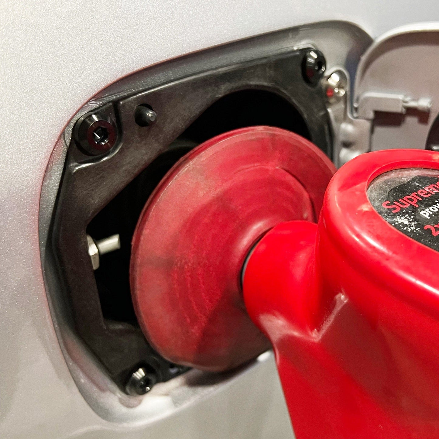 Titanium Hardware Fuel Door Kit - Toyota Supra MKIV (1993-2002)