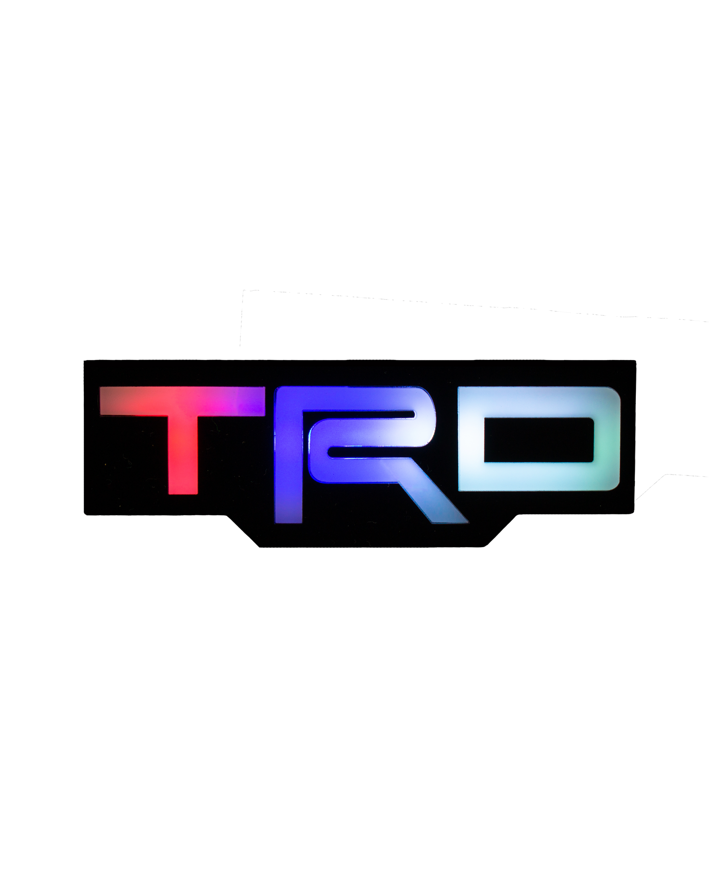 Lit Logos TRD Grill Badge | Camry, Corolla, Tundra, 86 - Graveyard Performance