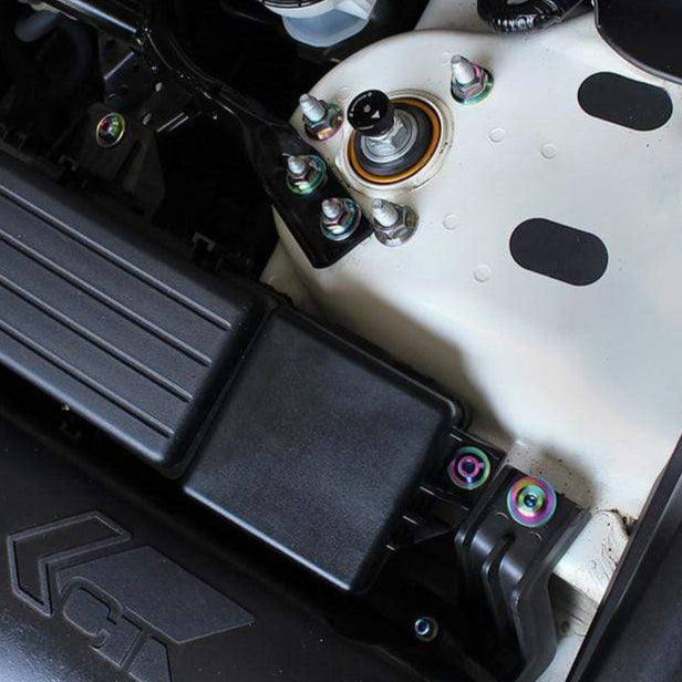 Acura TSX (2004-2008) Titanium Engine Bay Kit - Graveyard Performance