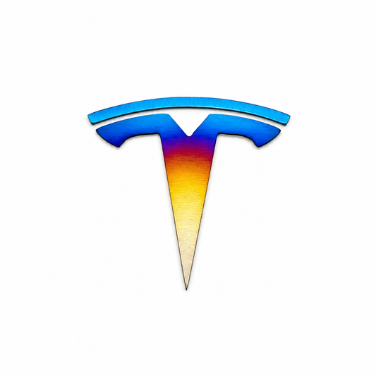 JDC Titanium "Tesla" Badge