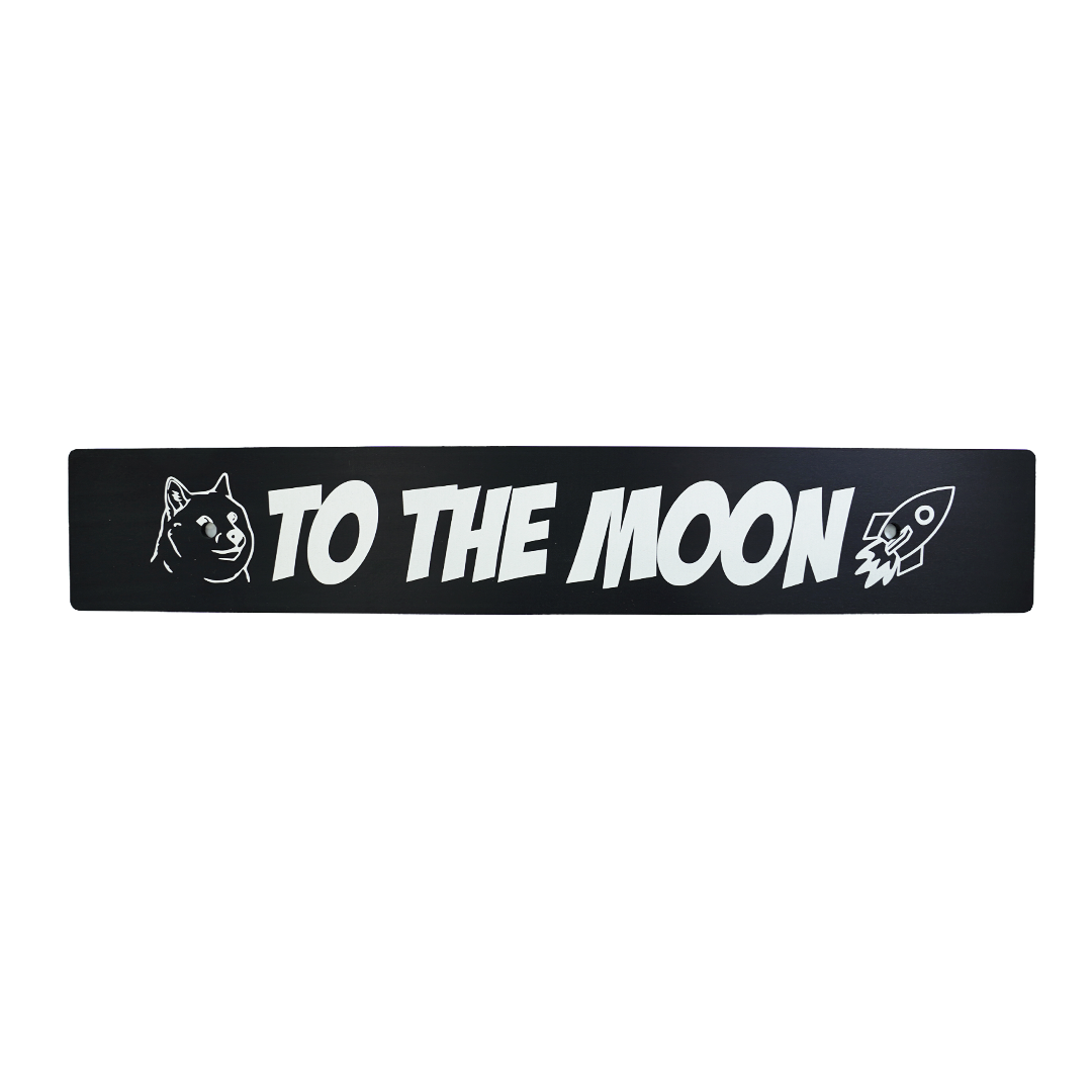 Billetworkz "To the Moon" License Plate Delete - Graveyard Performance