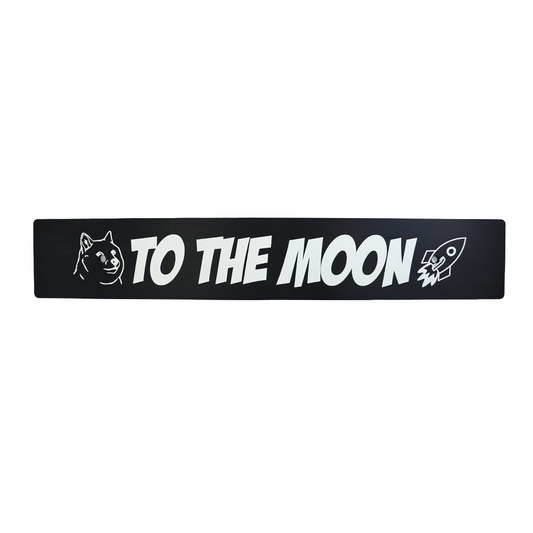 Billetworkz "To the Moon" License Plate Delete - Graveyard Performance