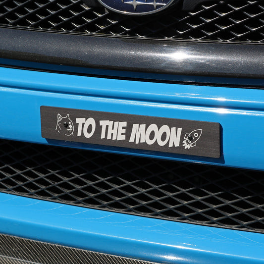 Billetworkz "To the Moon" License Plate Delete - Graveyard Performance