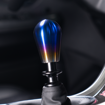 Billetworkz Automatic Shifter - Titanium Torched - Fits Subaru CVT: Forester (2019-2024) - Graveyard Performance