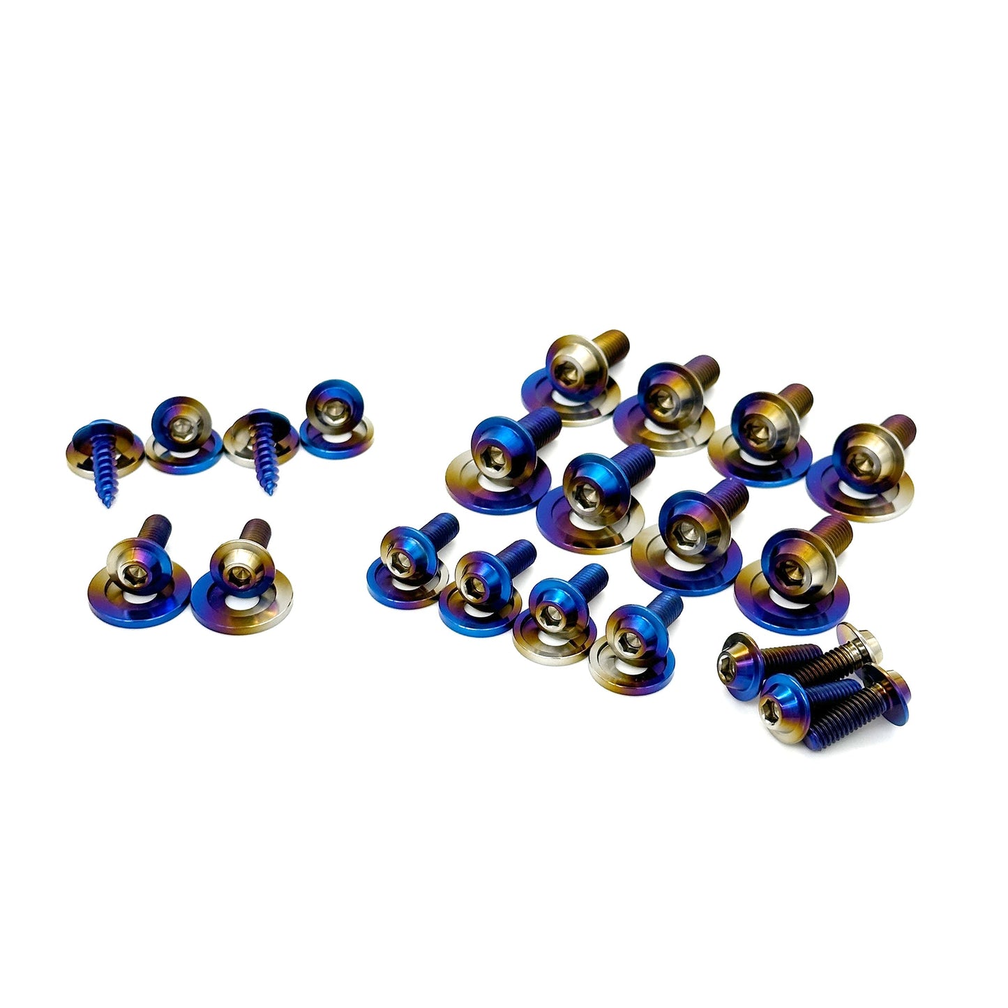 JDC Titanium Trunk Hardware Kit (Evo X) - Graveyard Performance