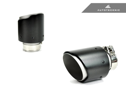 AutoTecknic Dry Carbon Fiber Exhaust Tip