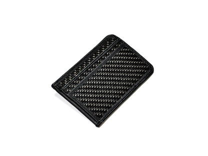 AutoTecknic Carbon Fiber Leather Bill Card Holder