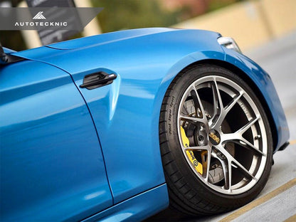 AutoTecknic Replacement Glazing Black Fender Trim - F87 M2 | M2 Competition - Graveyard Performance