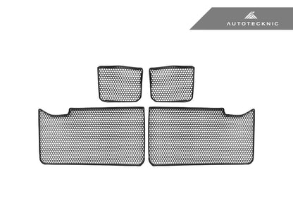 AutoTecknic Center Bumper Honeycomb Mesh Grille Kit - G90/ G99 M5 - Graveyard Performance