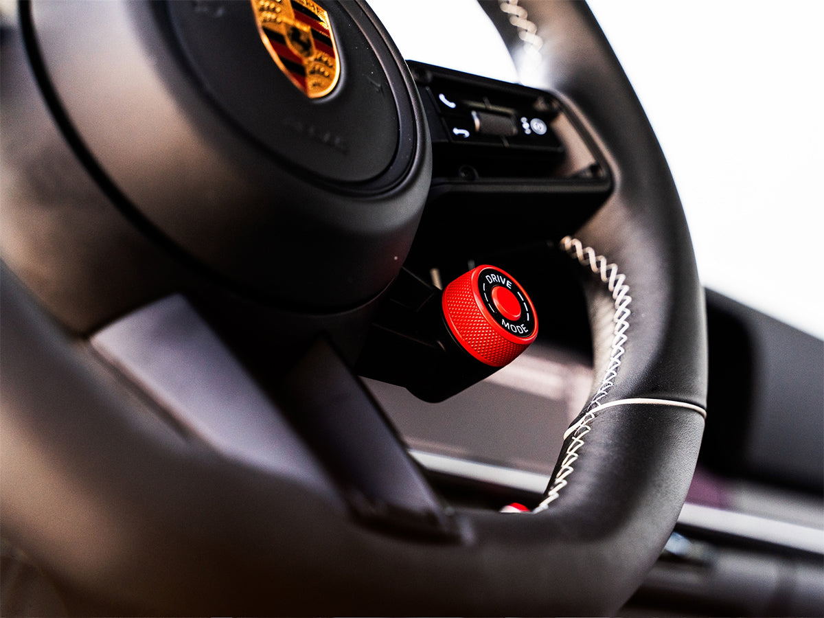 AutoTecknic Painted Drive Mode Selector Switch Dial - Porsche - Graveyard Performance