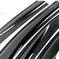 JDMuscle [22-25 WRX] V4 Rain Guards / Window Visor-Plastic/Carbon