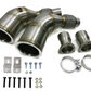 Audi C8 4.0T Downpipes - C8 RS6/RS7 D5 A8/S8
