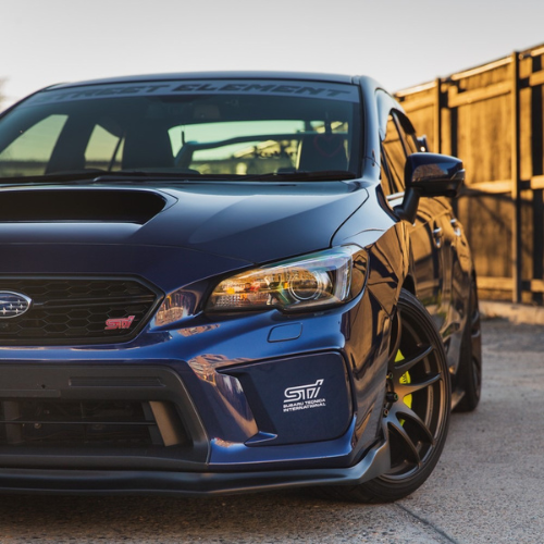 JDMuscle [18-21 WRX/STI] Fog Light Covers -  Paint Matched / Gloss Black - Graveyard Performance