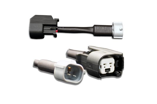 Set of 6 US Car/EV6 (female) to Denso (male) injector plug adaptors (padputod6s) - Graveyard Performance